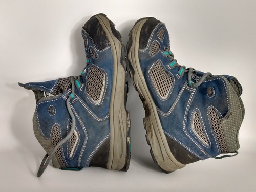 Vasque Breeze III Sz 5 Blue Ultra Dry Hiking Boots Waterproof Kids Children 7207 - Picture 5 of 7