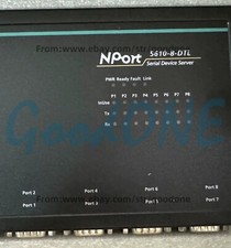 1PC NEW MOXA NPORT5610-8-DTL Desktop 8-Port RS-232 Serial Device Server