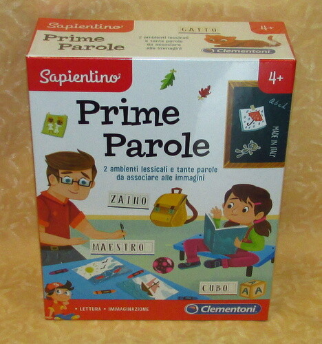 SAPIENTINO PRIME PAROLE dai 4 anni CLEMENTONI  cod.23795 - Foto 1 di 1