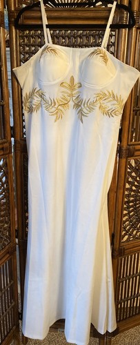 Plus Size Olympic Goddess Princess Honor 2pc Dress Cape Gold Embroidered Costume - Picture 5 of 12