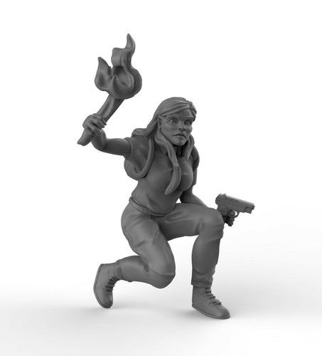 The Heroines Gangster Bang 2 Cthulhu 28 mm 32 mm  - Imagen 2 de 7