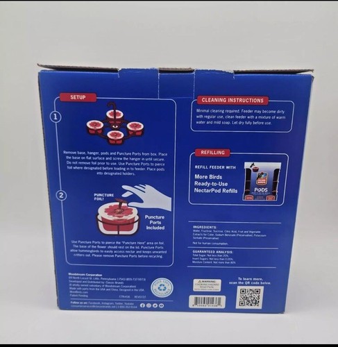 More Birds Nectar Pods Hummingbird Feeder - Bild 4 von 10