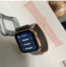 Apple Watch Series 5 40mm Gold Aluminum Case with Pink Sport Band (MWWP2LL/A)...