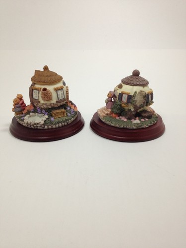 TUDOR TRAIL SAMMLERSTÜCK TEEKANNE COTTAGES 1993 2er SET - Bild 3 von 4