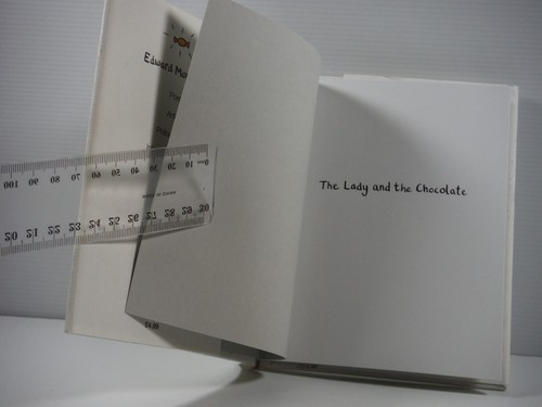 The Lady and the Chocolate by Edward Monkton humour picture book 2005 HC DJ - Picture 6 of 15