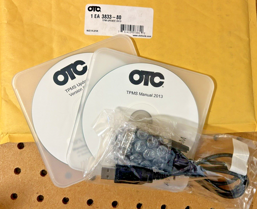 OTC Tools Tire Pressure Monitor ToolSoftware Update Kit (2013) BRAND NEW 3833-80 - Foto 1 di 2