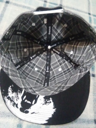 Grassroots California (L/XL) Bear Logo Gray Snapback Hat - Picture 6 of 8