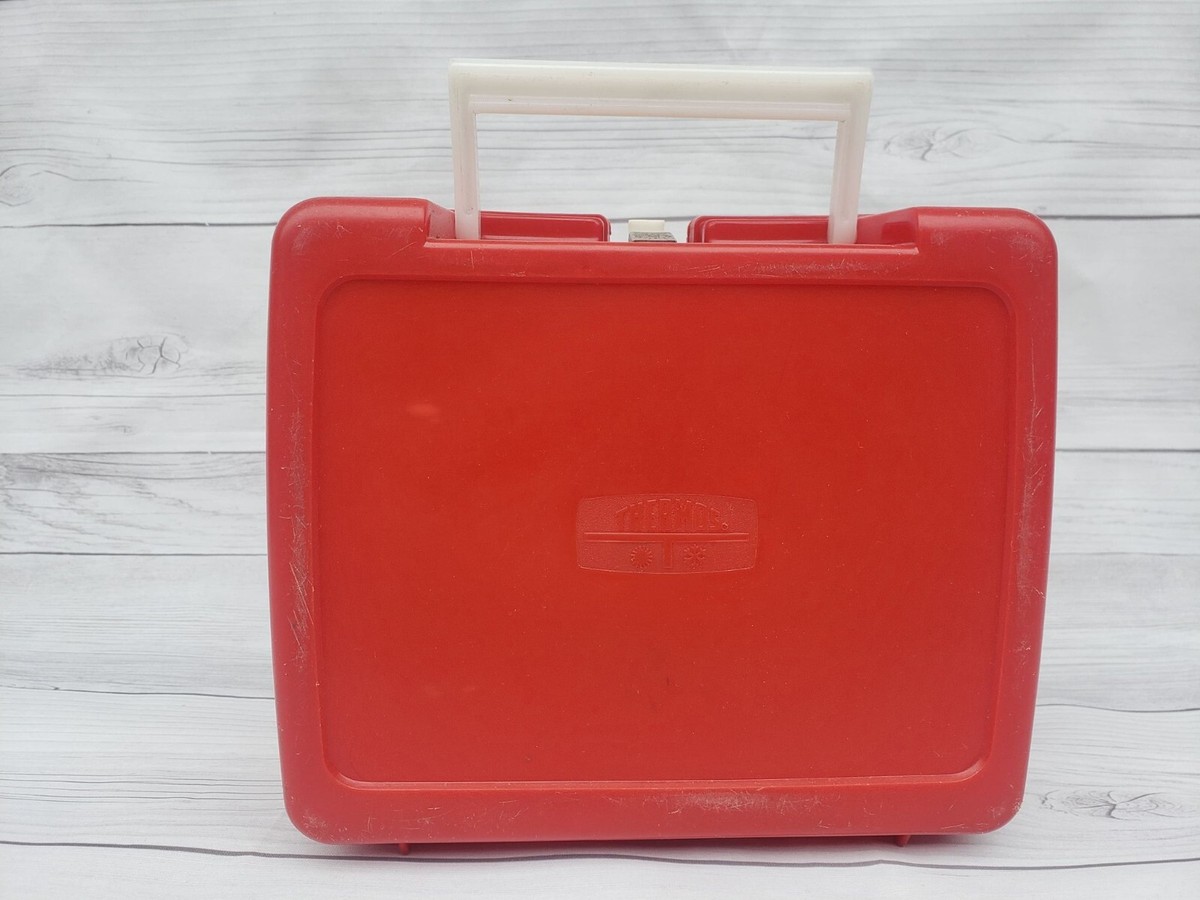 Vintage 1987 ALF Thermos Brand Lunchbox Ham Radio Plastic