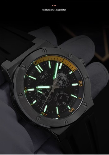 CARNIVAL Men Automatic Watch Mechanical Wristwatch Lume 42 Hours Power Reserve - Picture 6 of 8