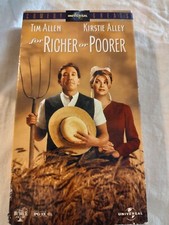VHS For Richer Or Poorer Tim Allen Kirstie Alley PG-13 Comedy 116 Minutes 1998