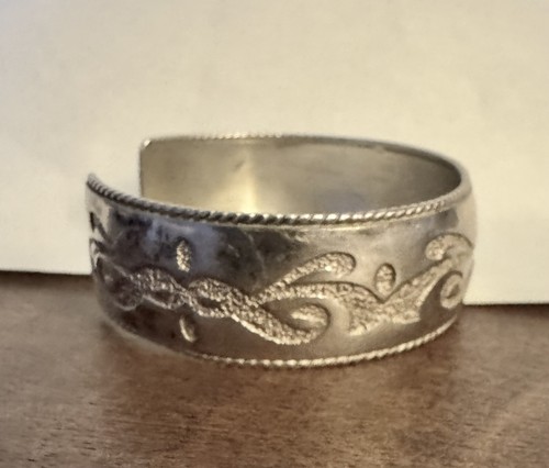 Bracciale Vintage Argento Sterling Firmato "JR Silversmiths USA" - Foto 3 di 5