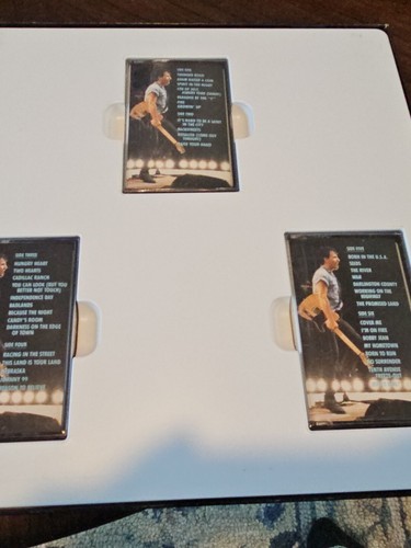 BRUCE SPRINGSTEEN & E STREET BAND LIVE 1975-85 3 Cassette Tapes are Sealed - Picture 5 of 5