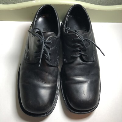 Ecco Shoes Mens 42 Black Leather Oxford Casual Business Comfort Lace Up Amazon.com | ECCO Men main image 4