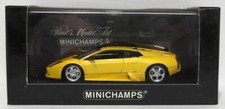 Minichamps 1/43 Scale Diecast 400 103520 - 2004 Lamborghini Murcielago - Yellow