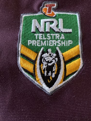 BRISBANE BRONCOS Nike Dri-fit National Rugby League NRL Jumper Jersey Small - Picture 3 of 9
