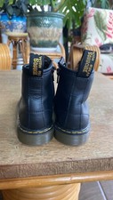 Dr Martens Zavala Boots Toddler Size 10 Black Leather Kids Zip T Doc