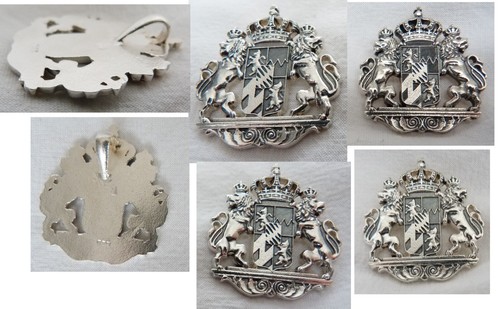 Charivari Anhänger Bayernwappen 925er Silber - Bild 2 von 3