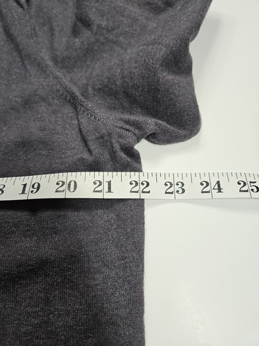 Liz Claiborne Women's Gray 3/4 Sleeve Sweater with Jeweled Neckline Size XL - Picture 6 of 10