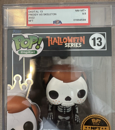 Funko Pop! Freddy Funko as Skeleton Digital Legendary 1260 PCS PSA 8.5 - Picture 6 of 6