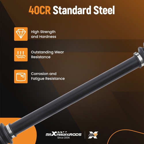 Árbol de transmisión trasero izquierdo + derecho para BMW Serie 5 E60 520i con transmisión manual - Imagen 5 de 11