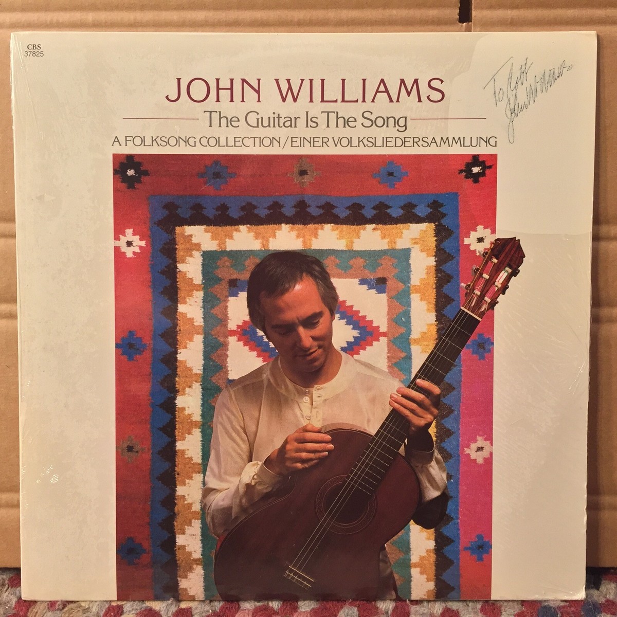 John Williams Guitar Is The Song SIGNED SEALED! classical