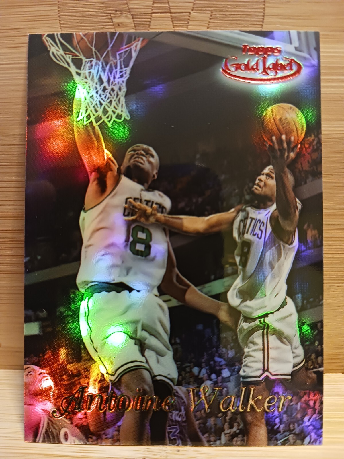 1998-99 Topps Gold Label - RED LABEL  Antoine Walker CELTICS #/100