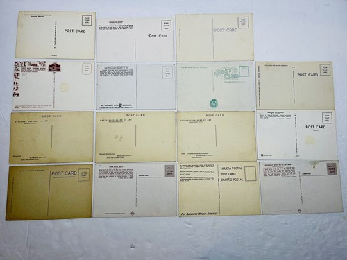 Postales de viaje vintage sin usar años 1900 Pan Am CA Memphis TN Harrison Hot BC DC MI - Imagen 7 de 14