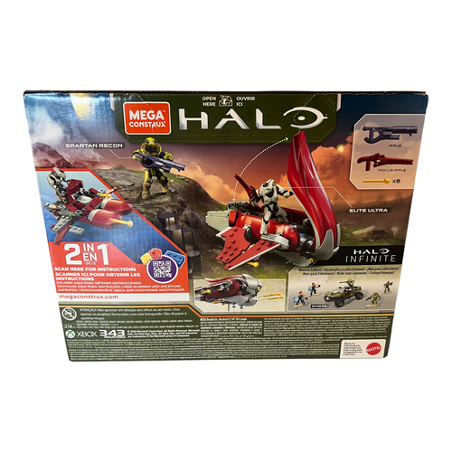 Banshee Breakout Mega Construx Halo Infinite Fahrzeug - Bauset Master Chief - Bild 2 von 4
