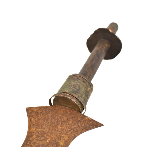Cuchillo de prestigio del verdugo moneda Congo - Imagen 8 de 8