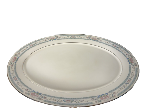 Vintage Lenox China Charleston 16" Oval Servierplatte Fleischtablett EUC 1980er - Bild 5 von 9