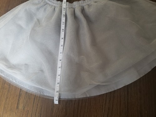 Janie and Jack Holiday Sparkling Adjustable Skirt Size 5 - Picture 3 of 4