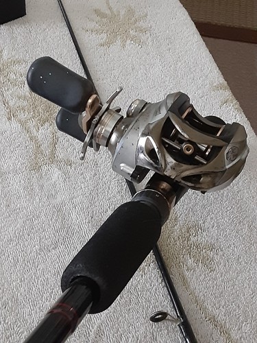 Baitcasting Fishing Rod MITCHELL 5'6"médium 17lb And Reel Bass Pro Shops - Picture 10 of 11
