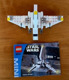 LEGO Star Wars: Mini Imperial Shuttle (4494), and Mini AT-ST SnowSpeeder (4486)