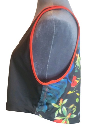 Nike Floral Crop Top NWT Medium - Picture 2 of 6