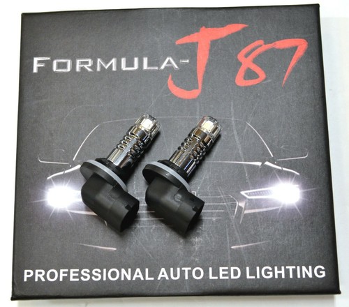 LED 20W 898 H27 Icy Blue 8000K Two Bulbs Fog Light Replacement Upgrade Show Lamp - Picture 2 of 12
