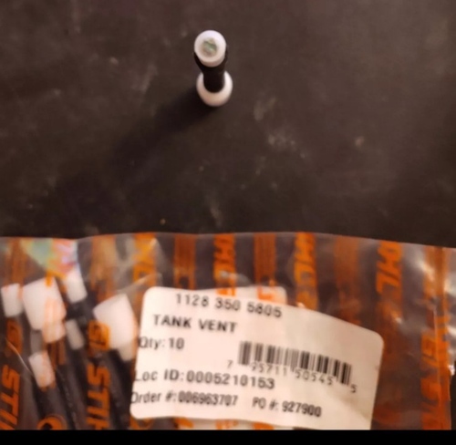 New OEM Stihl Tank Vent Assembly 044 024 026 1128 350 5805 LOWEST PRICE ON eBay! - Picture 3 of 3