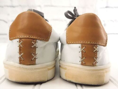 Zapatillas informales CWY by COOLWAY para mujer de cuero blanco y marrón EE. UU. 9 UE 40 - Imagen 6 de 11