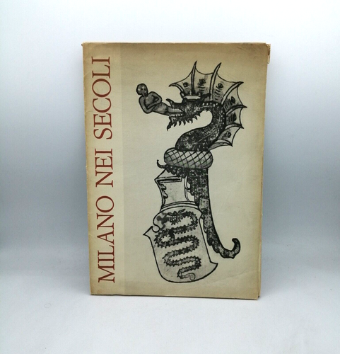 "MAILAND IN DEN JAHRHUNDERTEN" Stadt Mailand 1966 - 8 historische topographische Pflanzen - Bild 1 von 3