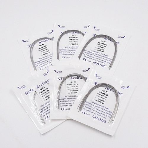 10 Pcs Dental Orthodontic NITI Super Elastic Rectangular Round Arch Wires Wire - Picture 17 of 36
