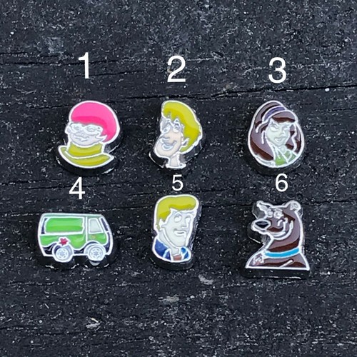 Floating Charms Scooby Doo Cartoon fit Glass Locket - Picture 5 of 10