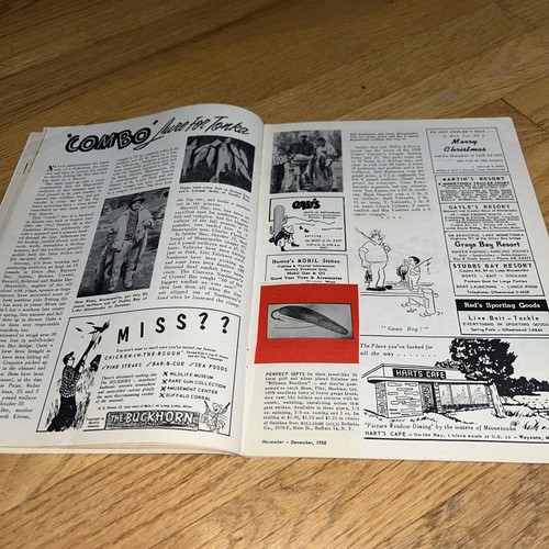 Noviembre 1958 DEPORTES Y RECREACIÓN Minnesota/Wisconsin Outdoors Resorts/Lodges - Imagen 11 de 24