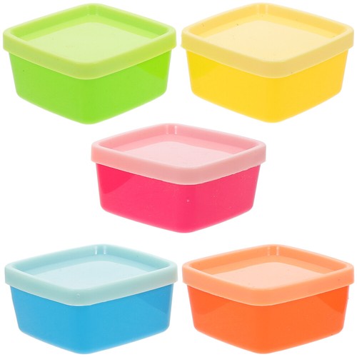 5 Pcs Snack Storage Box Small Boxes Soy Sauce Container Toddler Baby - Picture 11 of 12