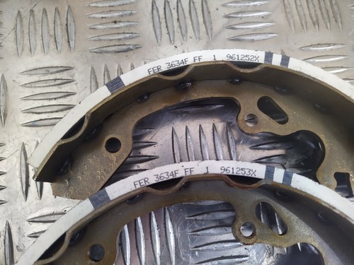 #REAR BRAKE SHOE SET FORD OEM GENUINE HEAVY DUTY 98AB2200BE; 1126158 - Picture 3 of 5