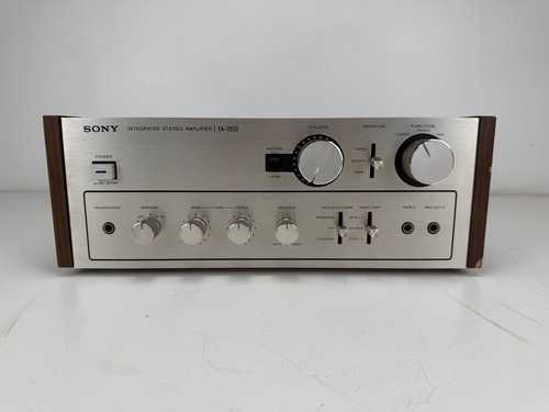 Sony TA-2650 Integrated Stereo Amplifier - Serviced