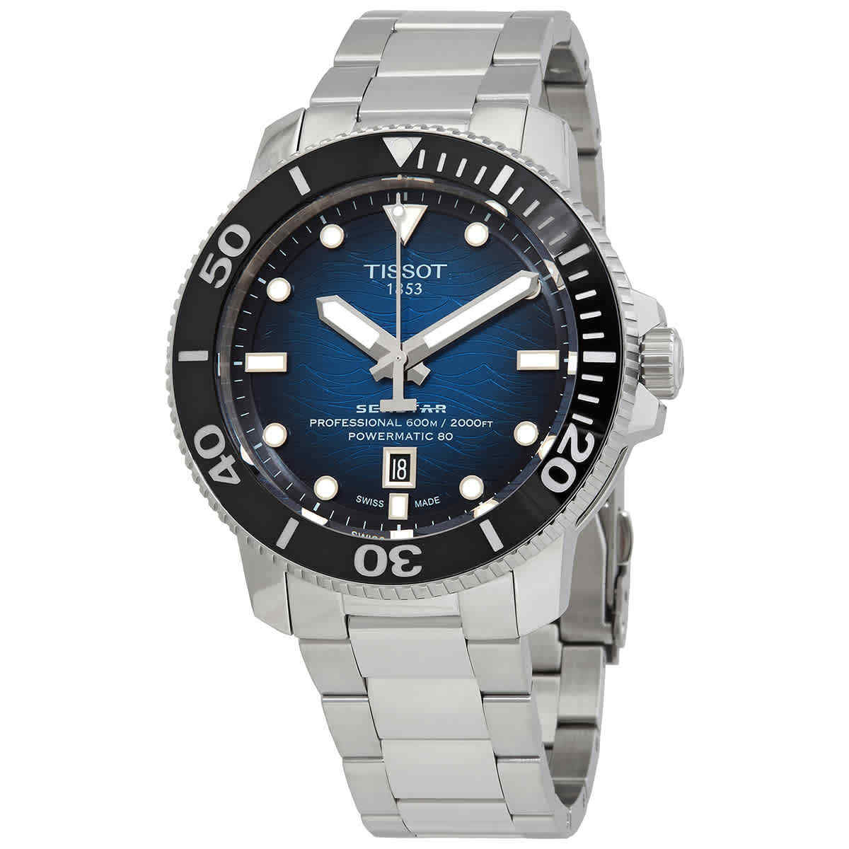 Мужские часы с автоподзаводом Tissot Seastar 2000 T120.607.11.041.01