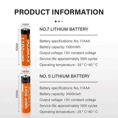 1.5V Wiederaufladbare Lithium Ionen AA AAA Akku Smart LCD Ladegerät LOT - Bild 18 von 29