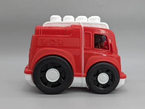 Mega Bloks Fisher-Price Toddler Building Blocks Freddy Fire Truck & Bloks NWT - Picture 5 of 10