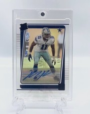 Micah Parsons Blue Rated Rookie Clearly Auto /99 Clean 2022 Don Russ Clearly