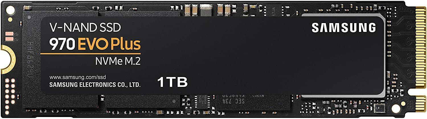 Samsung 970 EVO Plus 1TB PCIe Gen 3 x4 NVMe Internal Solid State Drive
