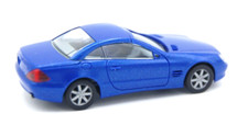 Herpa 033077 H0 1:87 Mercedes MB SL - Klasse Cabrio offen oder Hardtop blau (51)